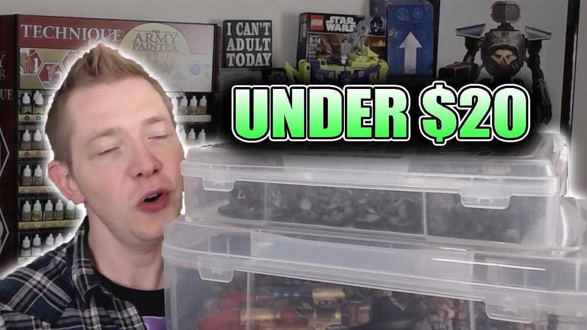 'Video thumbnail for Store Your Miniatures Smarter For Under $20'