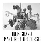 iron guard space marines master of the forge motf