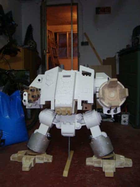 Simply Amazing- Cosplay? Space Marine Dreadnought.