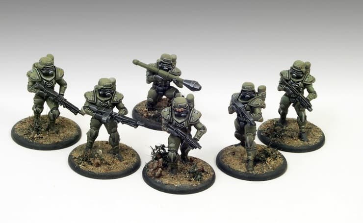 DFG’s Painted Eisenkern Rifle Squad- Army of One