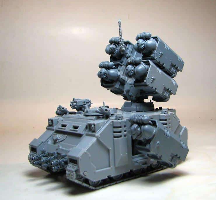 Warhammer 40K Primaris Space Marines angry tank driver