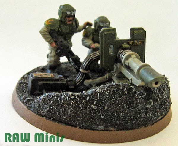 Astra Militarum Imperial Guard Cadian Shock Troop Lasgun & Arms A