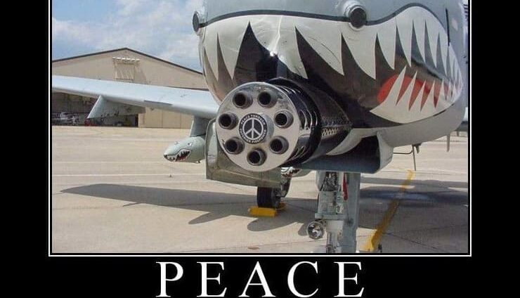 Air Force A10 Peace