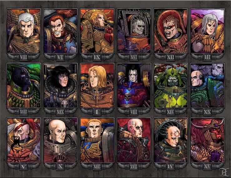 40k Choose Your Own Primarch!