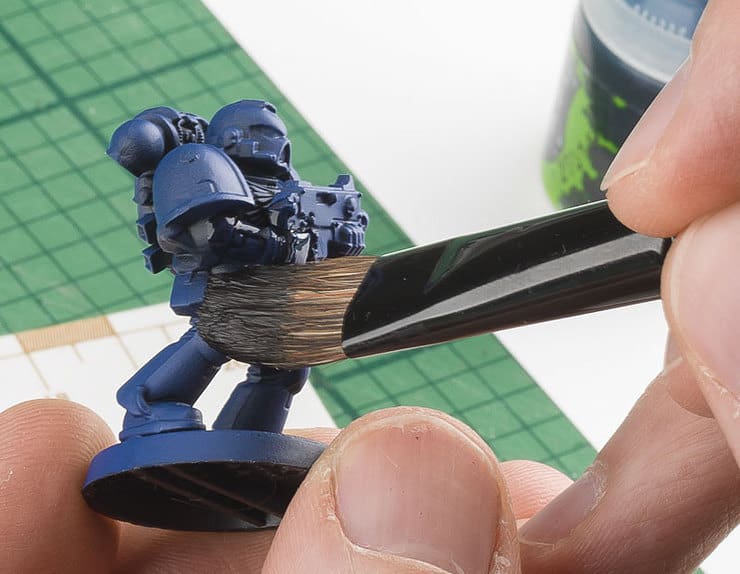 New Citadel Brushes - Review Games Workshop Painting 