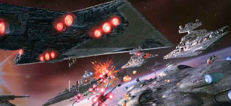 Star Wars Battle Of Endor Game Model