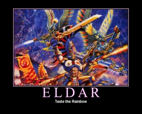 taste the rainbow eldar