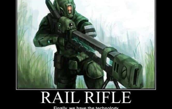rail rifle tau meme moticational