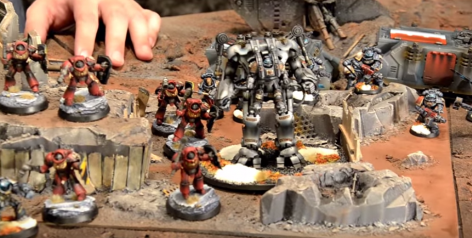 grey knights daemons battle report