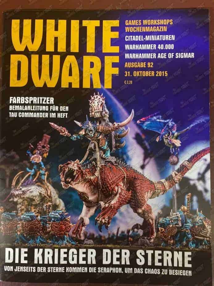 white dwarf 92 cover