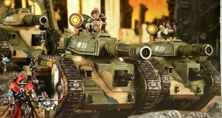 new guard pask tanks Knight Commander Pask lore leman russ forge world