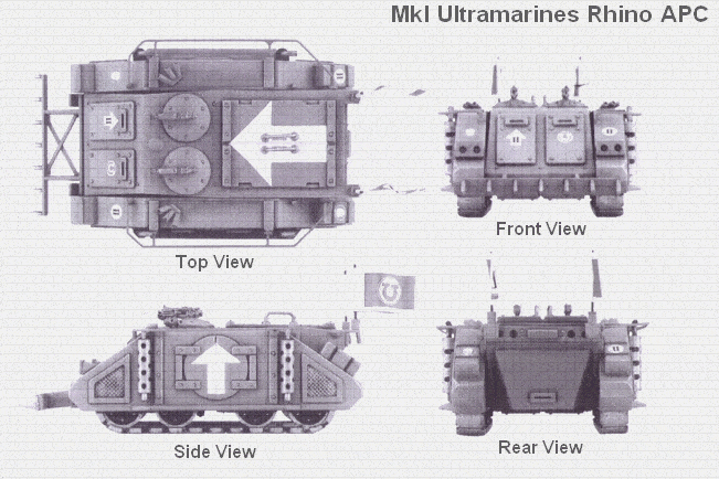 40k Flashback The MK1 Deimos Pattern Rhino 40k Flashback The MK1 Deimos Pattern Rhino
