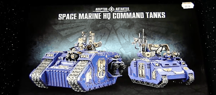OOP 40K WHW Limited Edition Space Marine Command Primaris Land Raider Excelsior