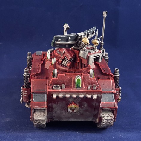 WORD BEARERS - MODIFIED DEIMOS PATTERN - DAMOCLES COMMAND RHINO (3)