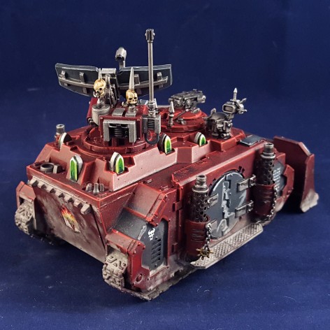 WORD BEARERS - MODIFIED DEIMOS PATTERN - DAMOCLES COMMAND RHINO (4)