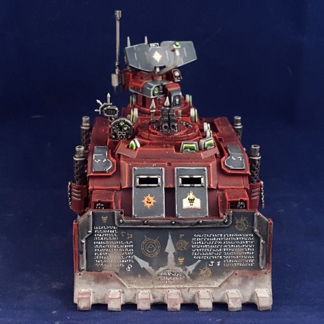 WORD BEARERS - MODIFIED DEIMOS PATTERN - DAMOCLES COMMAND RHINO (7)