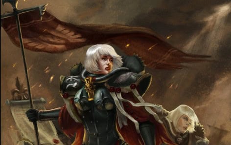 sisters of battle nuns banner 1