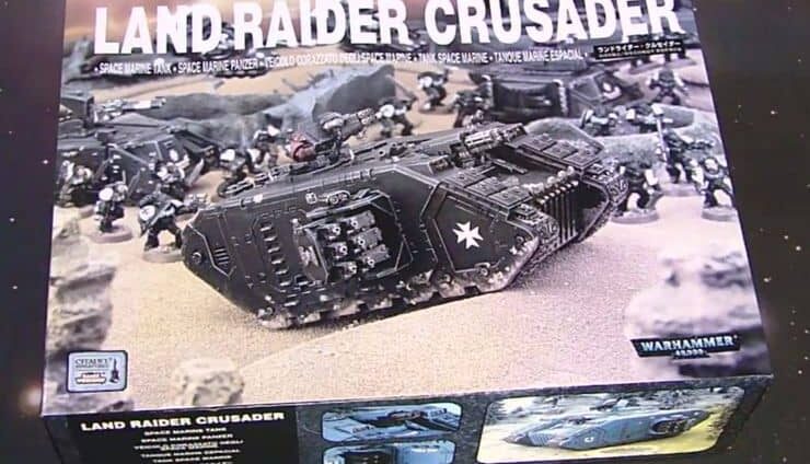 Land raider crusader OOP