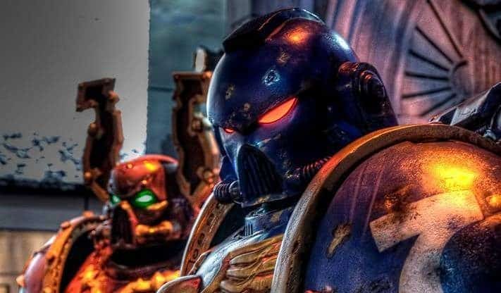 hor of space marine and chaos wal header