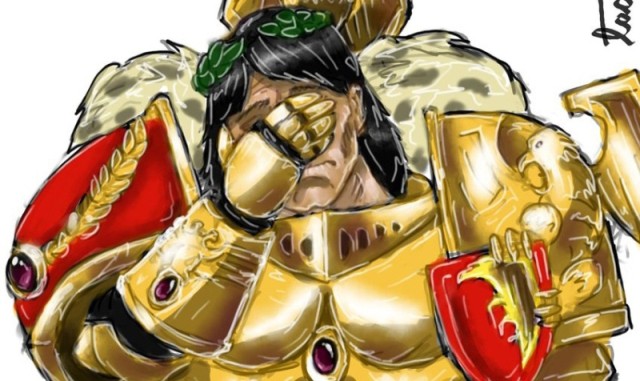 Hor - emperor sad large