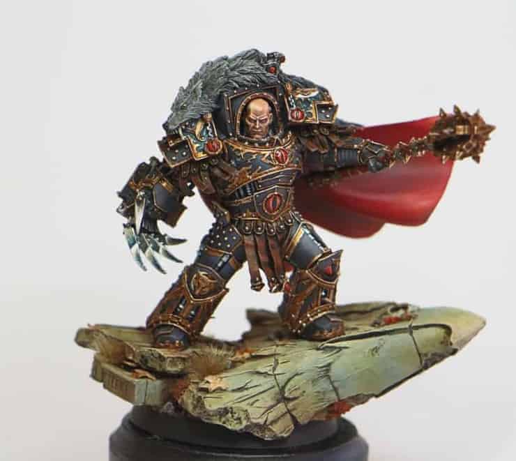 warhammer 40k horus figure