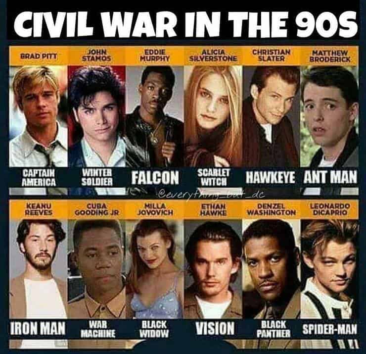 If Civil War Was Filmed in the Early 90’s?