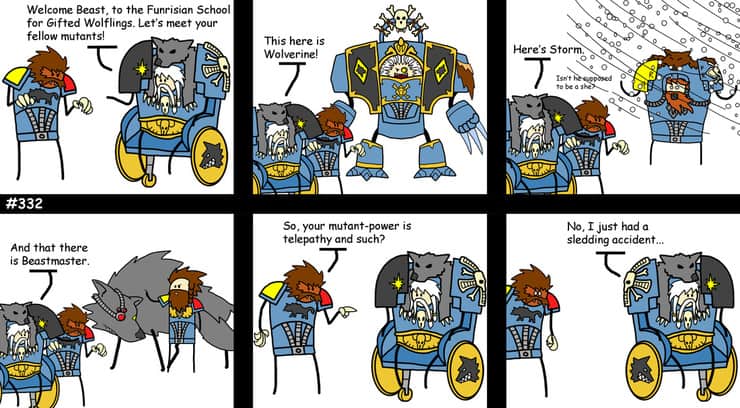 Why the Space Wolves are Secretly the X-Men