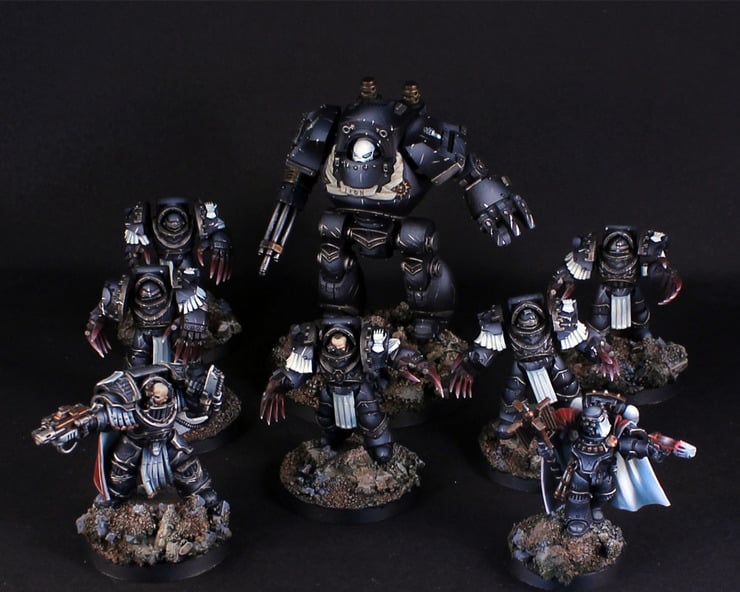 The Flesh is Weak! Iron Hands Armies on Parade