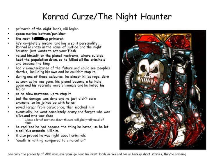 konrad curze the night haunter fluff 1