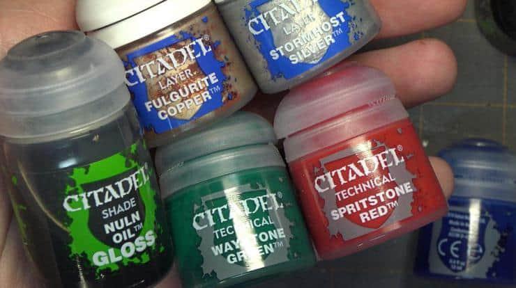 Citadel Technical Paints [Overview & Review with Images]