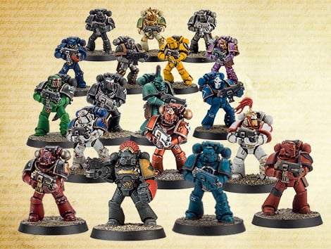 HORUS HERESY MARK IV TACTICAL SQUAD (x20)