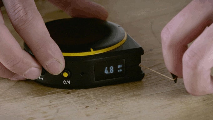 Bagel smart tape measure