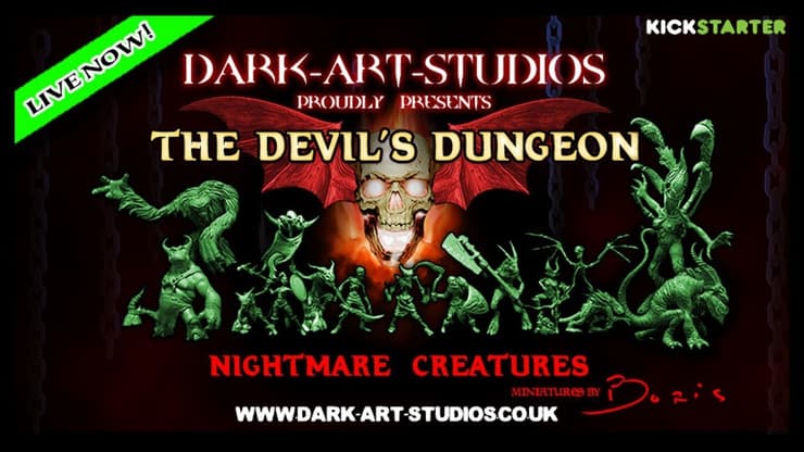 devil's dungeon kickstarter