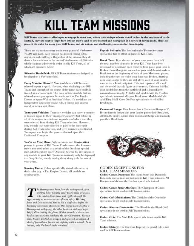 GW Updates Digital Kill Team Supplement!