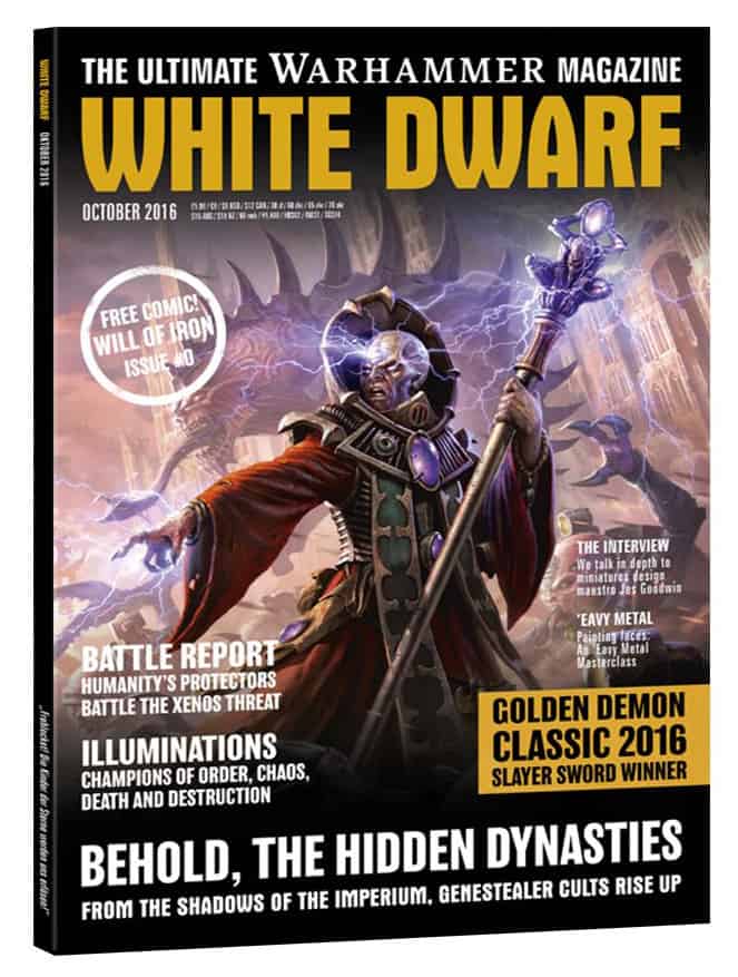 white dwarf magazine units