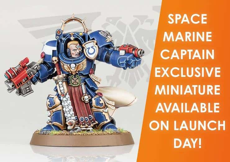 Space Marine Terminator Captain Limited Edition NIB