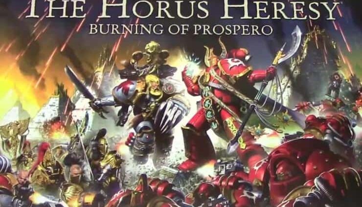 Horus heresy burning of prospero unboxed plastic