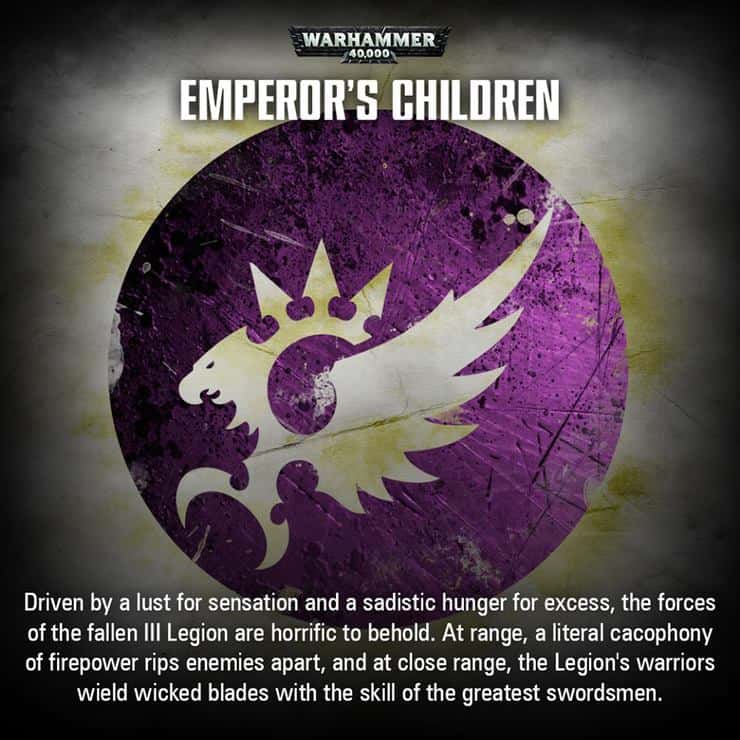 chaos Emperor's Children infopic