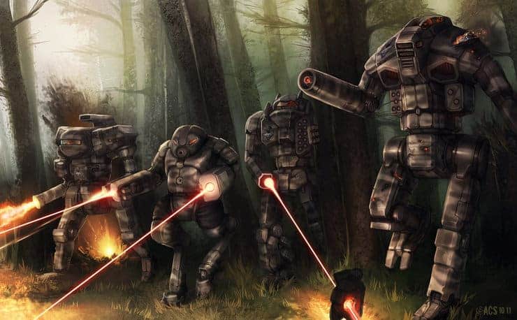 battletech scouting raid