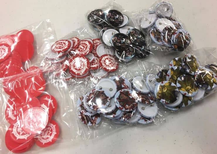 Blood Bowl Buttons