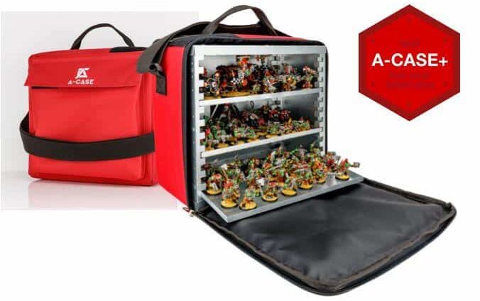 A-CASE+ Miniature Wargaming Carrying/Display Case