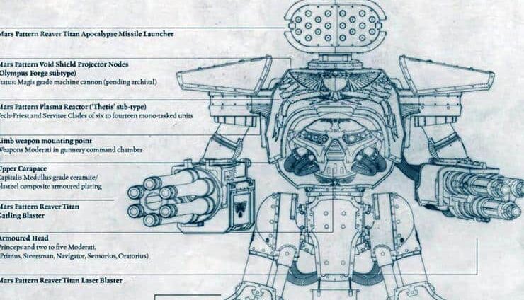 reaver schematic titanicus wal hor
