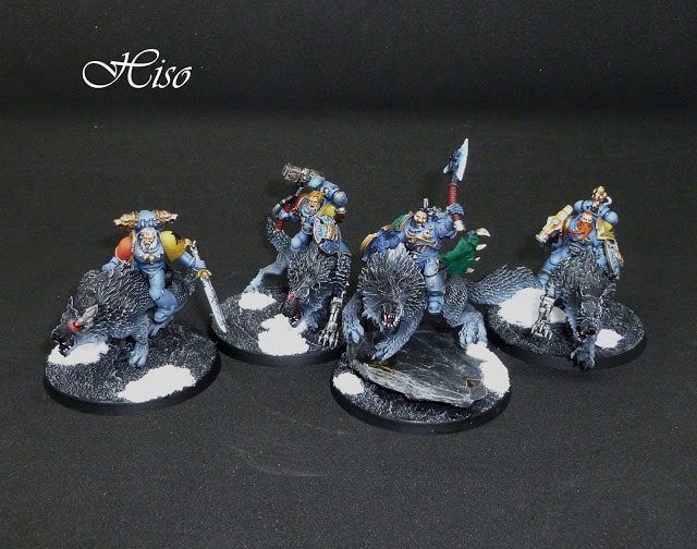 for the wolftime space wolves commission from hiso spikey bits for the wolftime space wolves