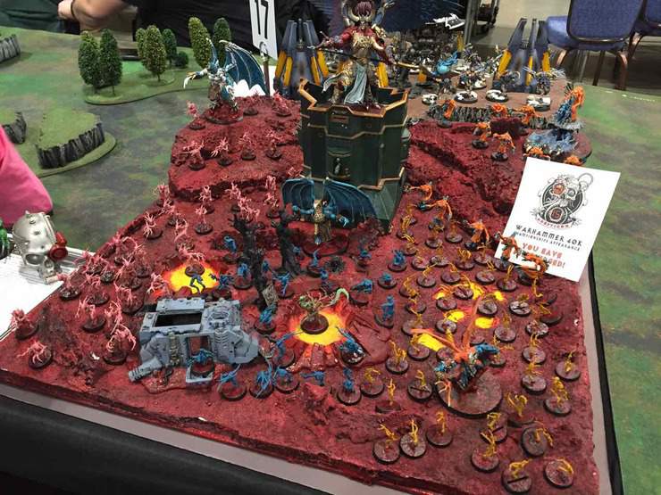 Top 8 Chaos 40k Armies from Adepticon Day 1