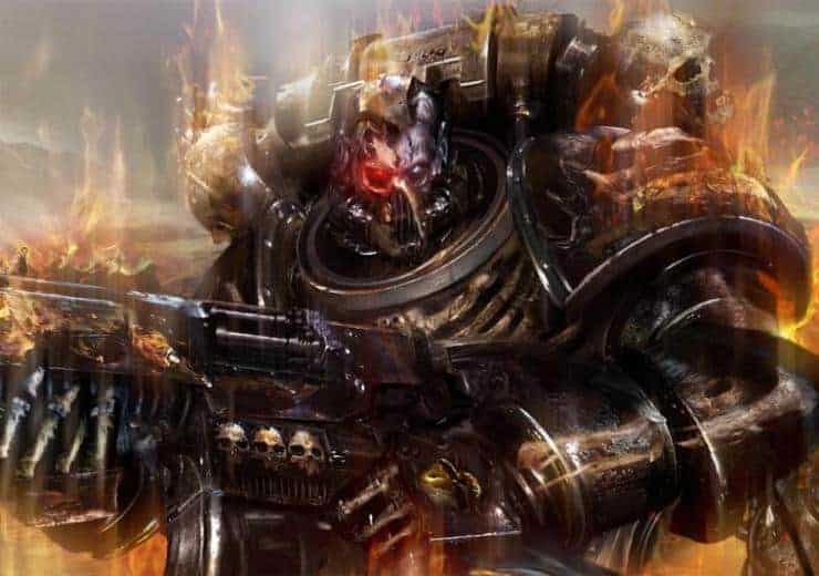 legion of the damned space marines art