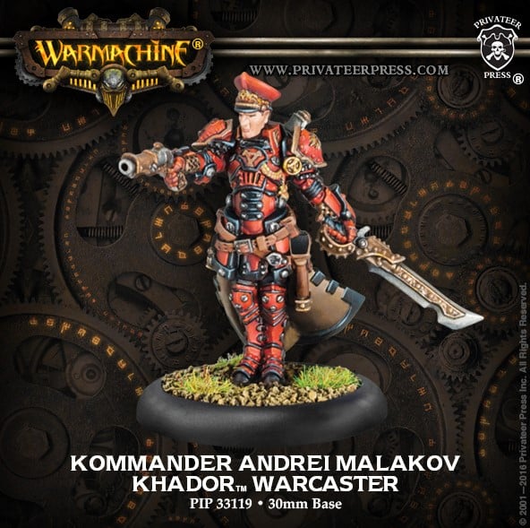Book Khador Command SC Privateer Press Forces of Warmachine Miniature Game PIP1082