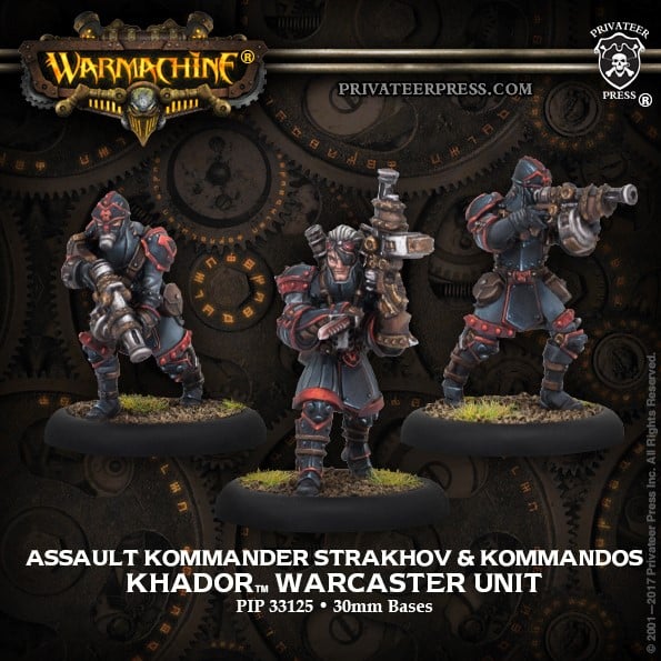 Book Khador Command SC Privateer Press Forces of Warmachine Miniature Game PIP1082