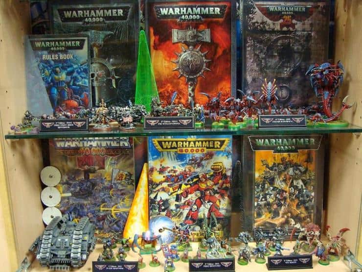 40k editions through the years