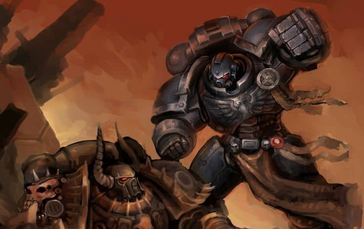 warhammer 40k drop pod art