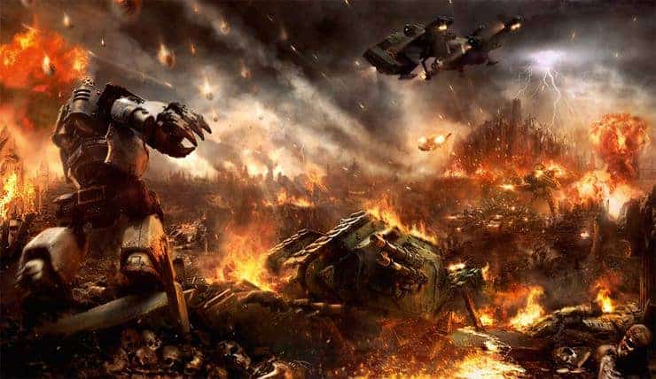 Horus Heresy Art Wal Hor